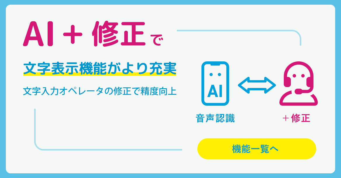 プラス修正の提供開始